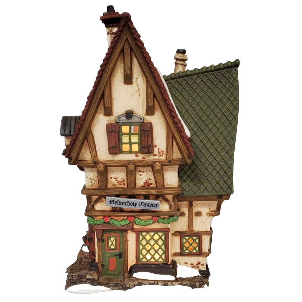 Dept 56 The Melancholy Tavern Dickens Village #58347 No Box NO Light
